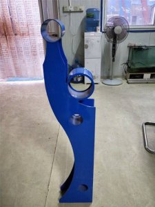 不銹鋼防撞橋梁鋼板立柱 1.2m